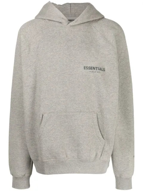 FEAR OF GOD ESSENTIALS chest logo-print detail hoodie