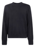sacai ribbed-hem sweater