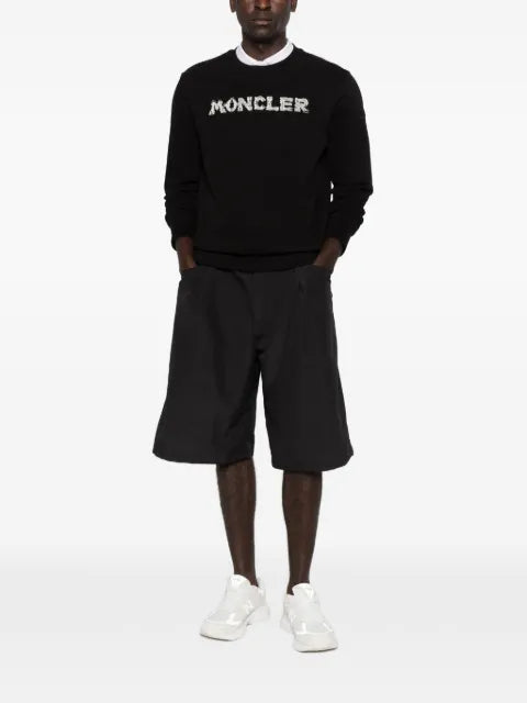 Moncler logo-embroidered sweatshirt