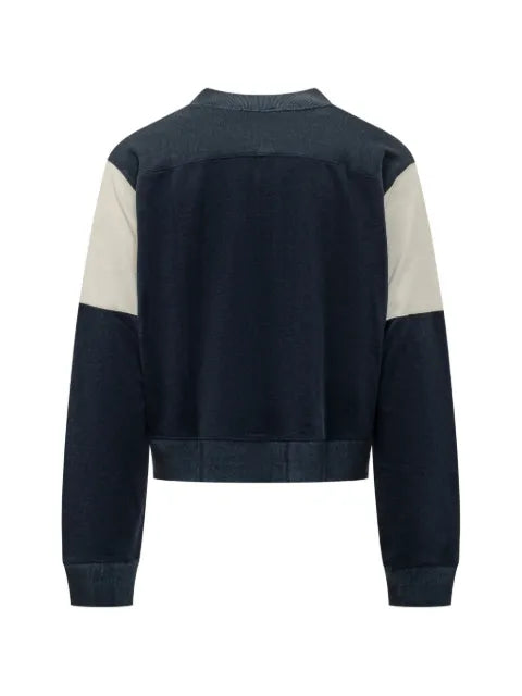 Kenzo logo-patch colour-block sweatshirt