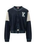 Kenzo logo-patch colour-block sweatshirt