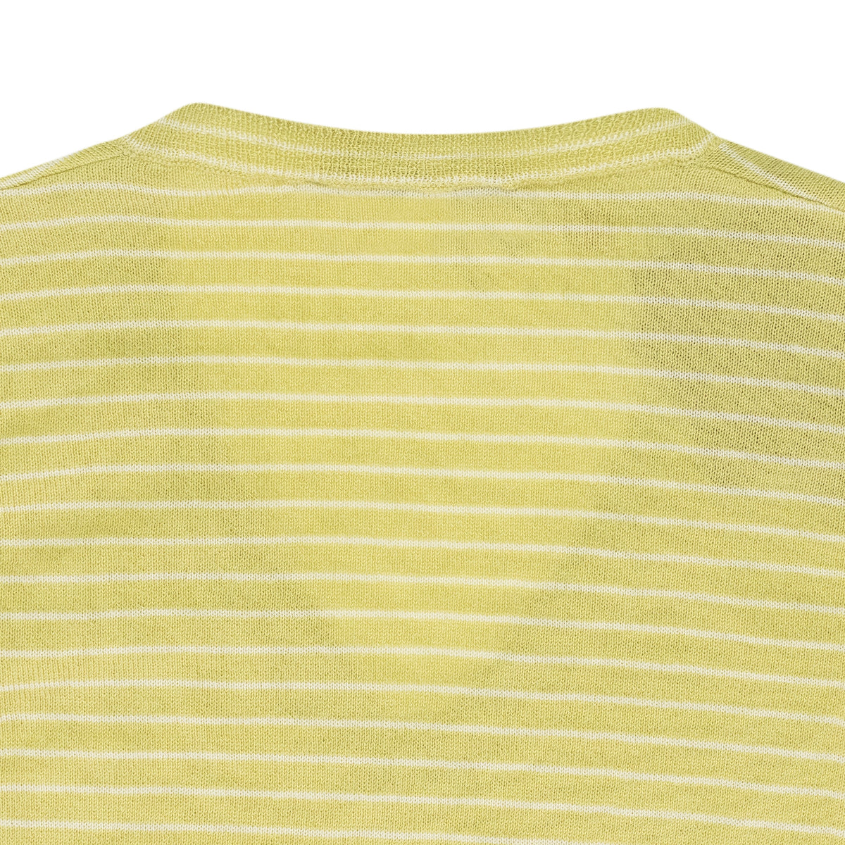 Yellow Scollo Riomaggiore V Neck Sweater